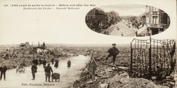 ruine de la ville de Lens