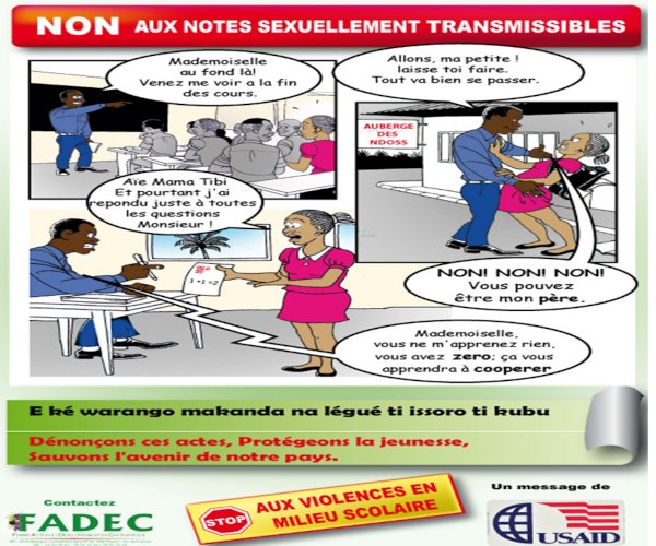 violence sexuelle en milieu scolaire